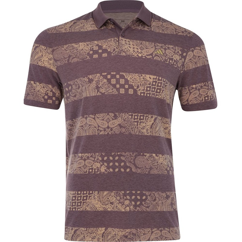 Go-To Printed Polo|Shadow Fig Mel|Small|Medium|Large|X-Large|XX-Large