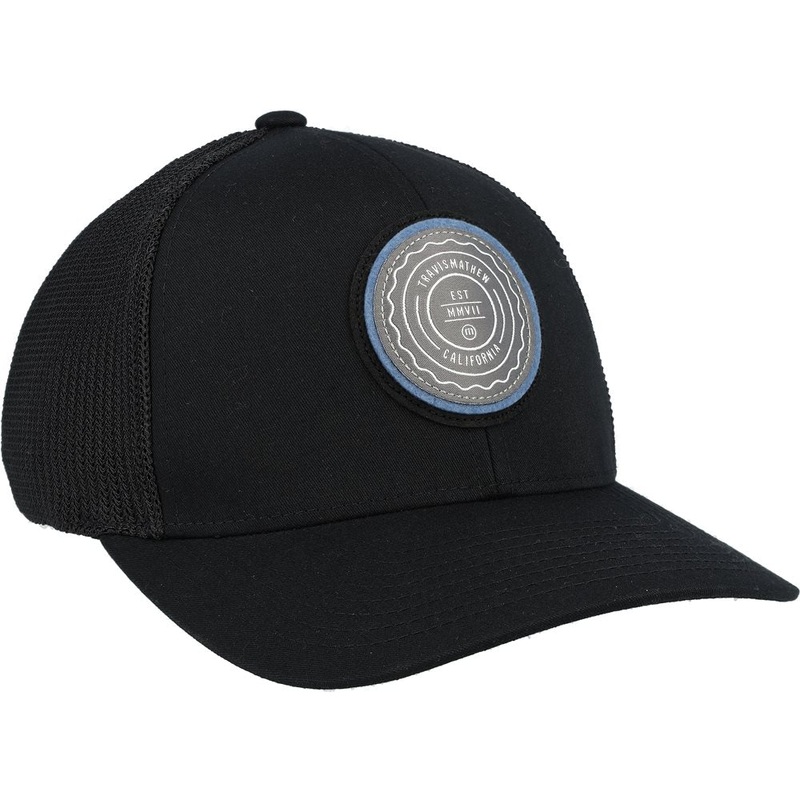 The Patch Hat|Black|Heather Gray Pinstripe|White|Dark Blue|Heather Gray|One Size Fits Most