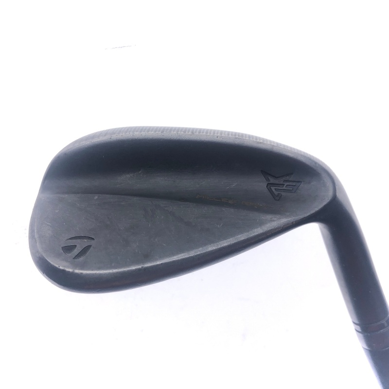 Used TaylorMade Milled Grind 3 Black Sand Wedge / 54.0 Degrees / Stiff Flex