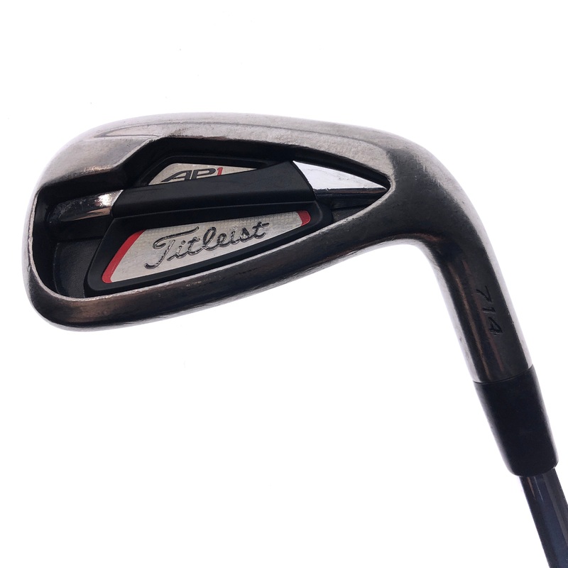 Used Titleist AP1 714 9 Iron / 40.0 Degrees / Stiff Flex