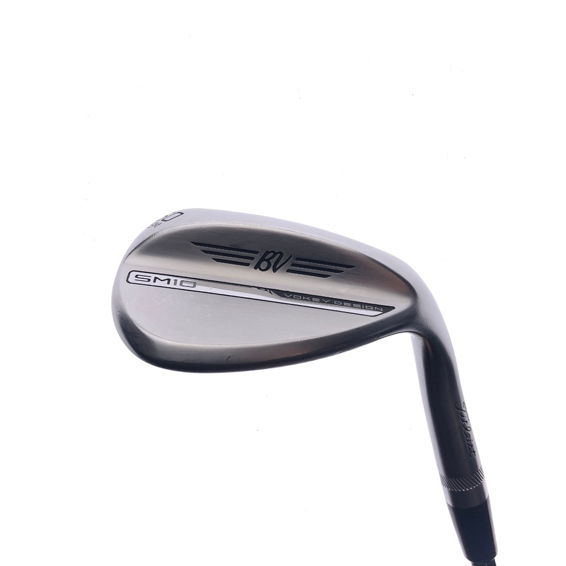Used Titleist Vokey SM10 Tour Chrome Lob Wedge / 60.0 Degrees / Stiff Flex