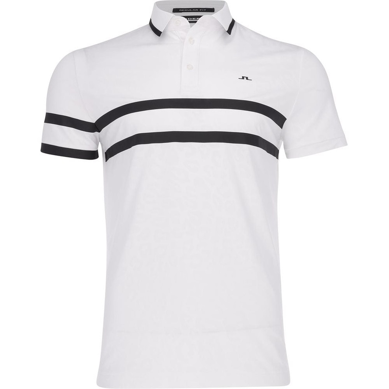 Boswell Regular Jacquard Polo|White|Small