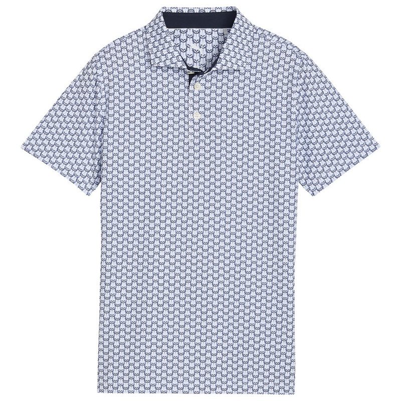 Boys’ MATTR Lotus Polo|White Glow|Deep Navy|X-Small|Small|Medium|Large|X-Large
