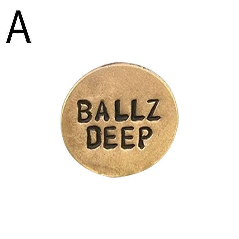 Funny Adult Golf Ball Markers for Men Women Golfer Gifts Alloy Technique