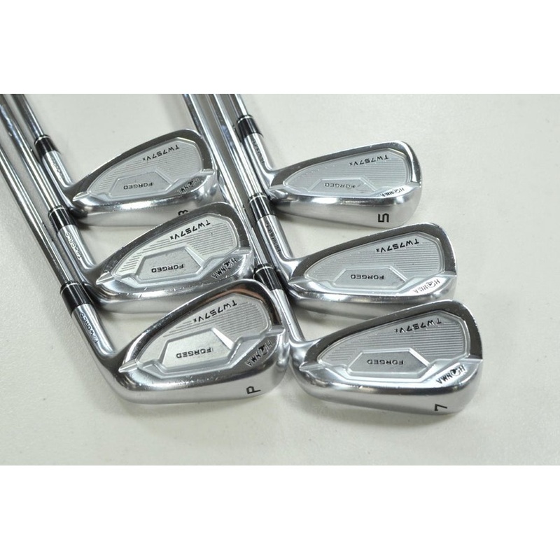Honma TW757 Vx 5-PW Iron Set Stiff Flex Right AMT Tour White S200 Steel # 203376
