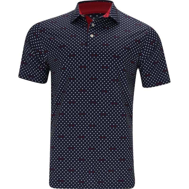 MATTR Burgh Polo|Deep Navy/White Glow|White Glow/Deep Navy|Small|Medium|Large|X-Large|XX-Large