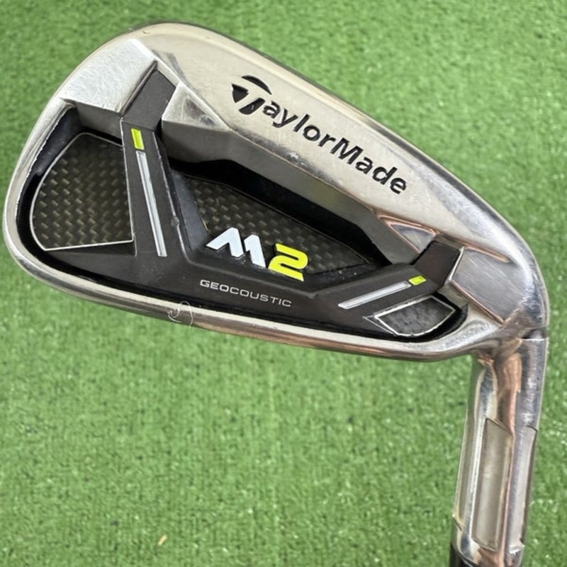 TaylorMade 2017 M2 7 Iron Graphite M2 REAX 55 Senior M Flex Right Handed 37