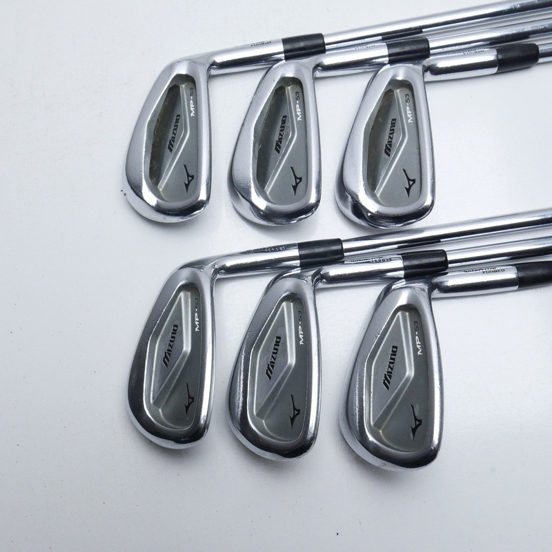 Used Mizuno MP-53 Iron Set / 5 – PW / Lite Flex
