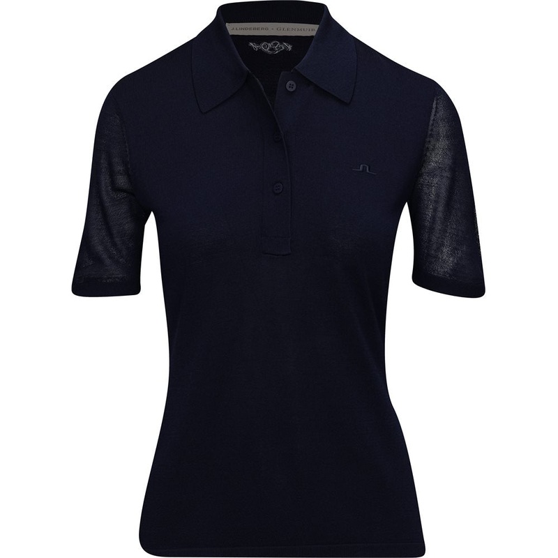 Women’s Amandine Knitted Polo|JL Navy|X-Small|Small|Medium|Large
