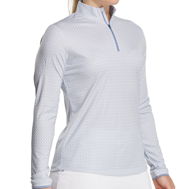 Women’s Sun Protection Printed 1/4 Zip Pullover