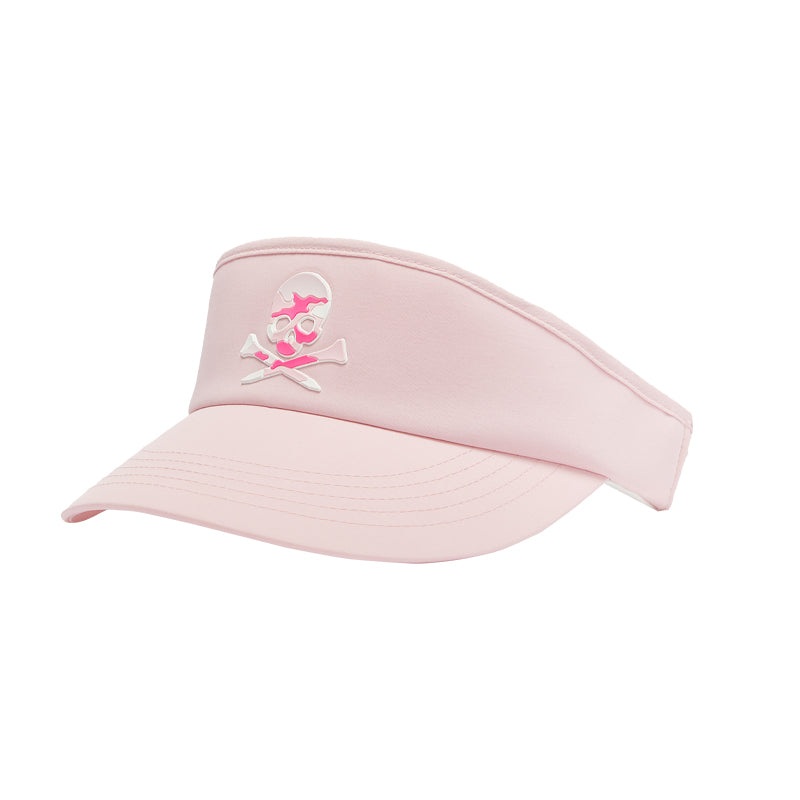 GFORE Skull & T’s Stretch Twill Women’s Visor (Cameo)