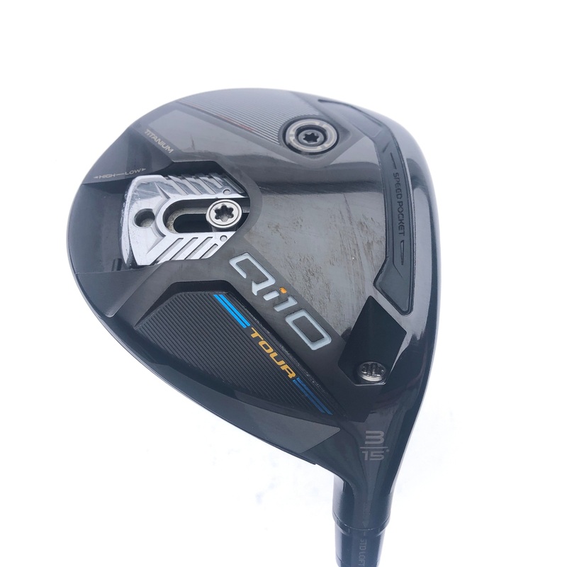 Used TaylorMade Qi10 Tour 3 Fairway Wood / 15 Degrees / X-Stiff Flex