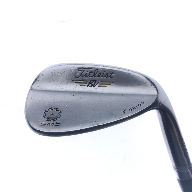 Used Titleist Vokey SM5 Tour Chrome Gap Wedge / 52.0 Degrees / Wedge Flex