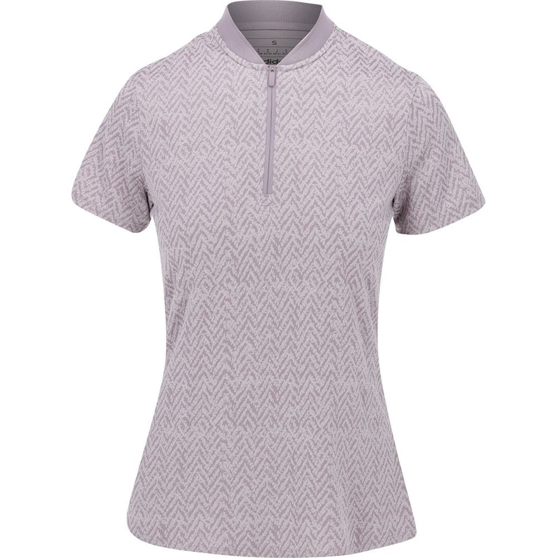 Women’s Ultimate365 Jacquard 1/4 Zip Blade Collar Polo