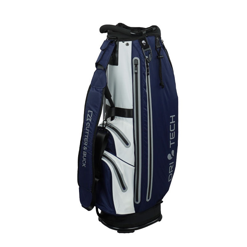 CUTTER & BUCK 9741-D 9 Waterproof Cart Bag (Navy/White)
