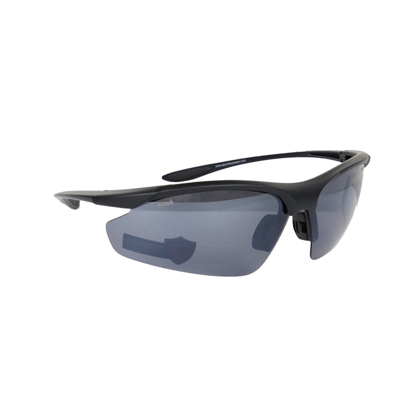 EPOCH EYEWEAR Cadence 6 Polarized Shatterproof Sunglasses (Black/Smoke)
