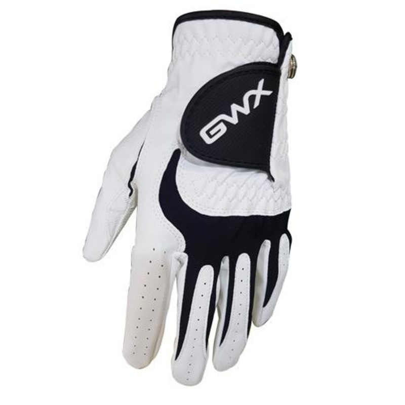 GWX Mens All Weather Glove|Left Hand|Right Hand|White/Black|Black