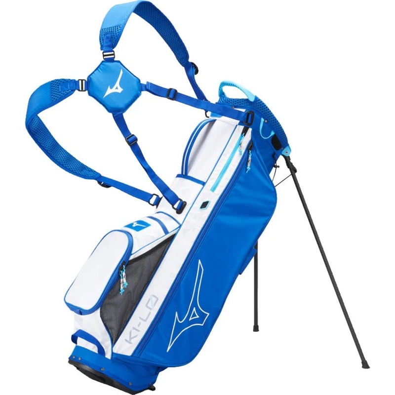 Mizuno K1-LO Stand Bag (Tour Blue/White)