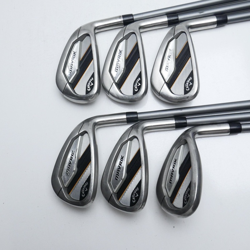 Used Callaway Mavrik Iron Set / 5 – SW / Regular Flex