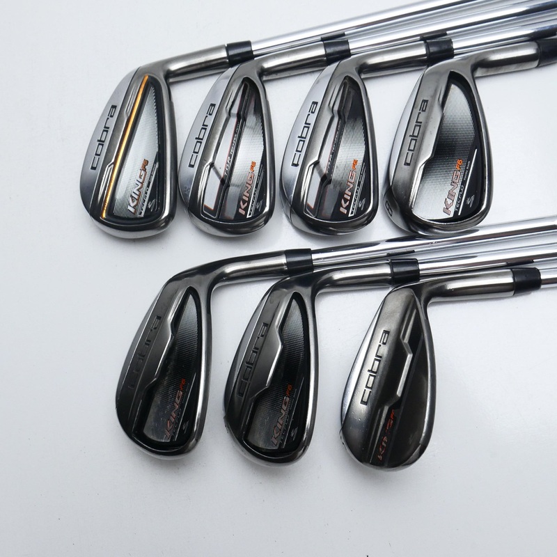 Used Cobra King F6 Iron Set / 5 – SW / Stiff Flex
