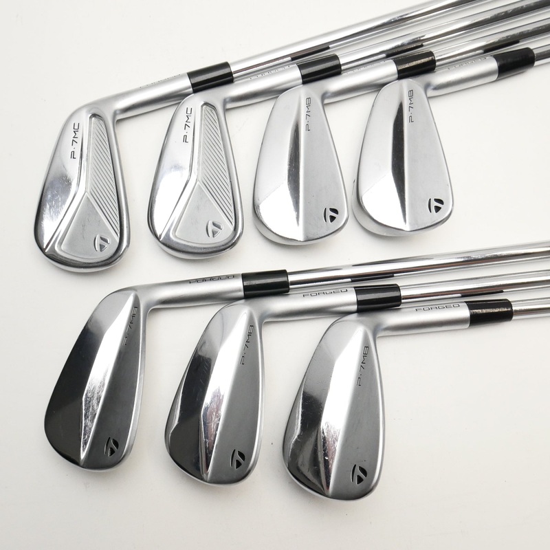 Used TaylorMade P7MC & P7MB 2023 Combo Iron Set / 4 – PW / X-Stiff Flex