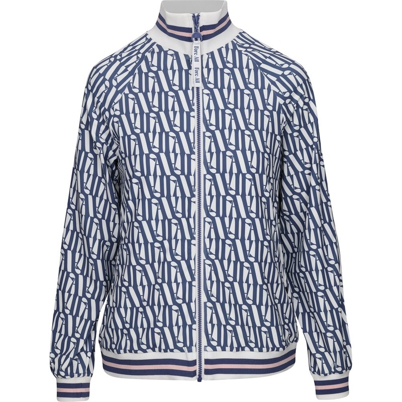 Women’s Glena Jacket|Indigo/White FA Pattern|Small|Medium|Large