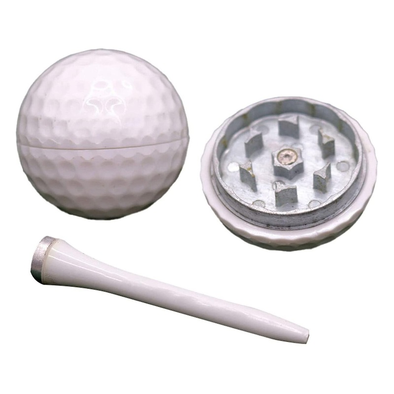 3PCS Herb Vanilla Grinder Kitchen Portable Creative Gift Golf Grinder