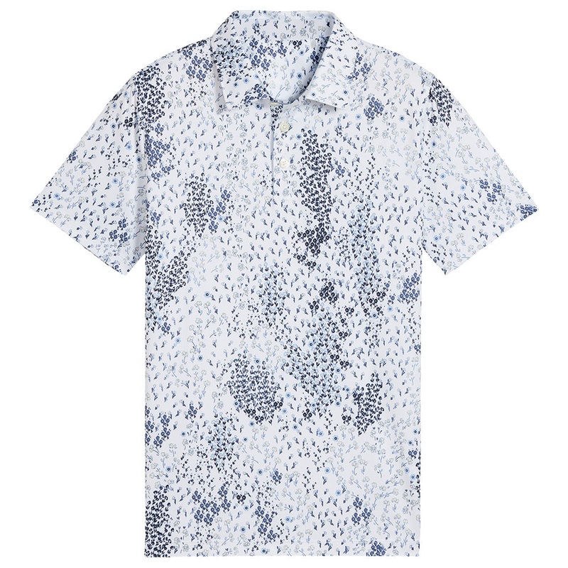 Boys’ Cloudspun Garden Polo|White Glow|Deep Navy|X-Small|Small|Medium|Large|X-Large