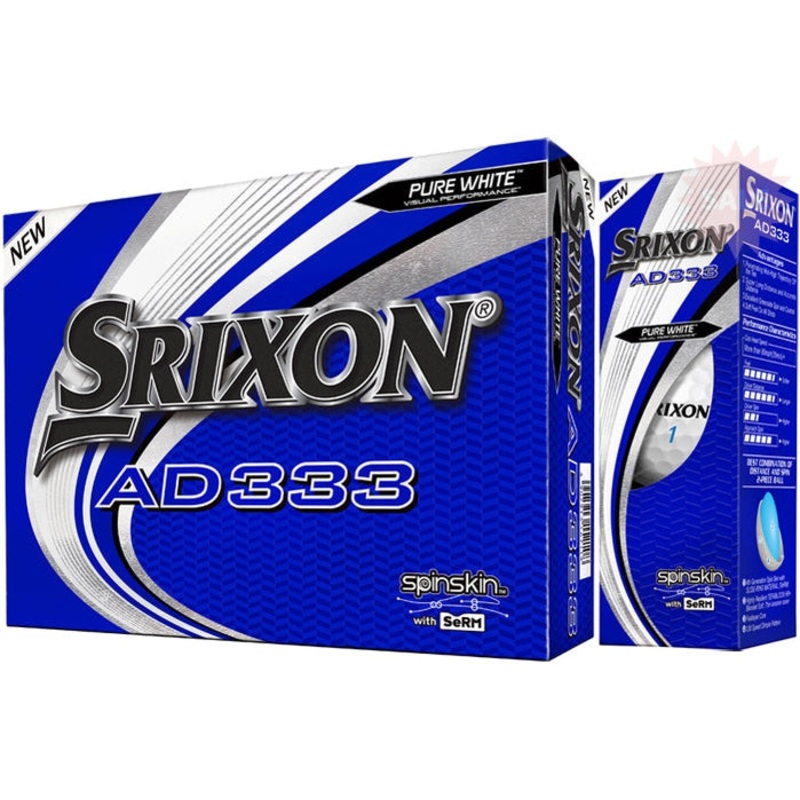 Srixon AD-333 Golf Balls – 1 Dozen