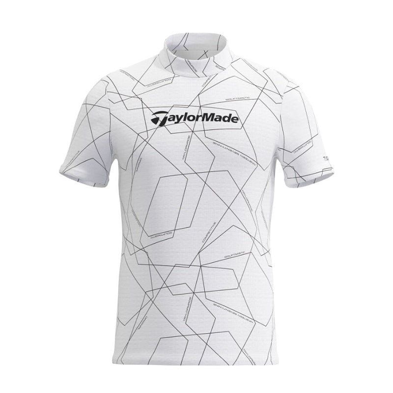 TAYLORMADE T-Ice Men’s Mock Shirt (White)