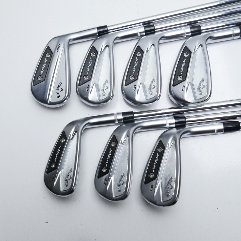 Used Callaway Apex CB and Apex Pro 24 Combo Set / 5 – 10 + 11 / Regular Flex