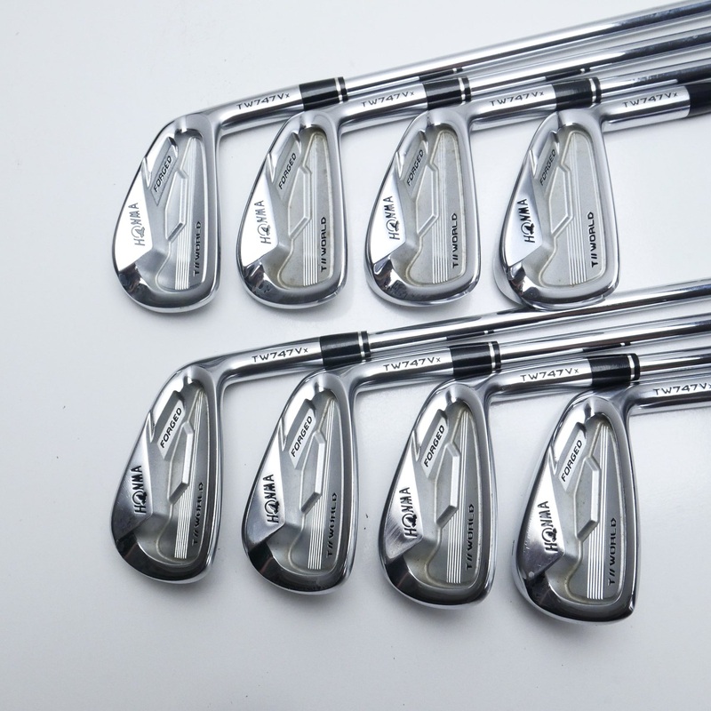 Used Honma TW747 VX Iron Set / 4 – 10 + 11 / Regular Flex