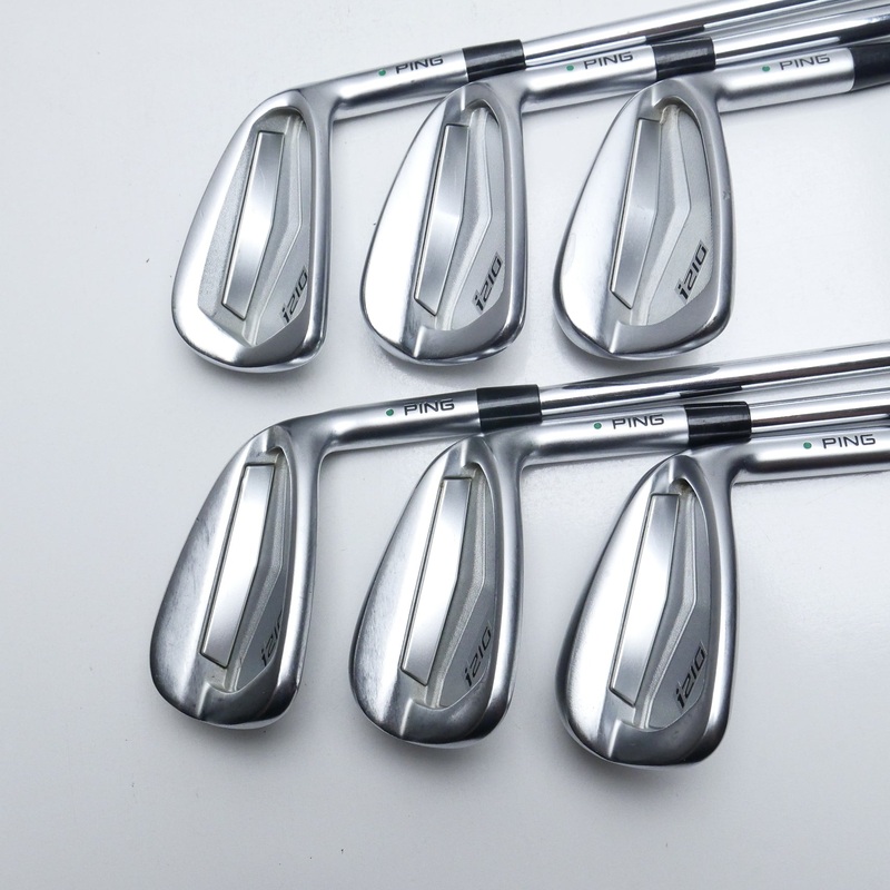 Used Ping i210 Iron Set / 6 – PW + UW / Reg Flex