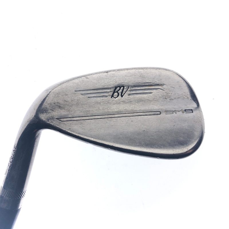 Used Titleist SM9 Brushed Steel Pitching Wedge / 46 Degrees / X-Stiff / LH