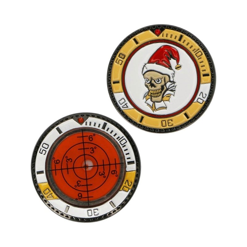 Golf Ball Marker High Precision Gift for Men Women Golf Putting Green Reader