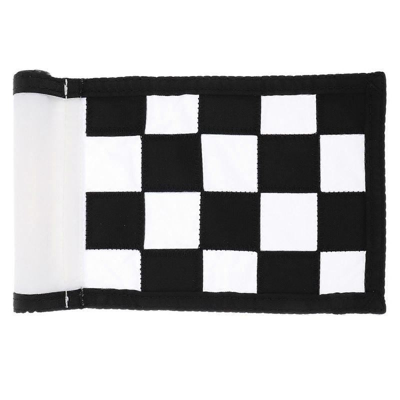 Golf Training Equipment Portable Course Flag Golf Practice Tools Rectangular Nylon 1Set