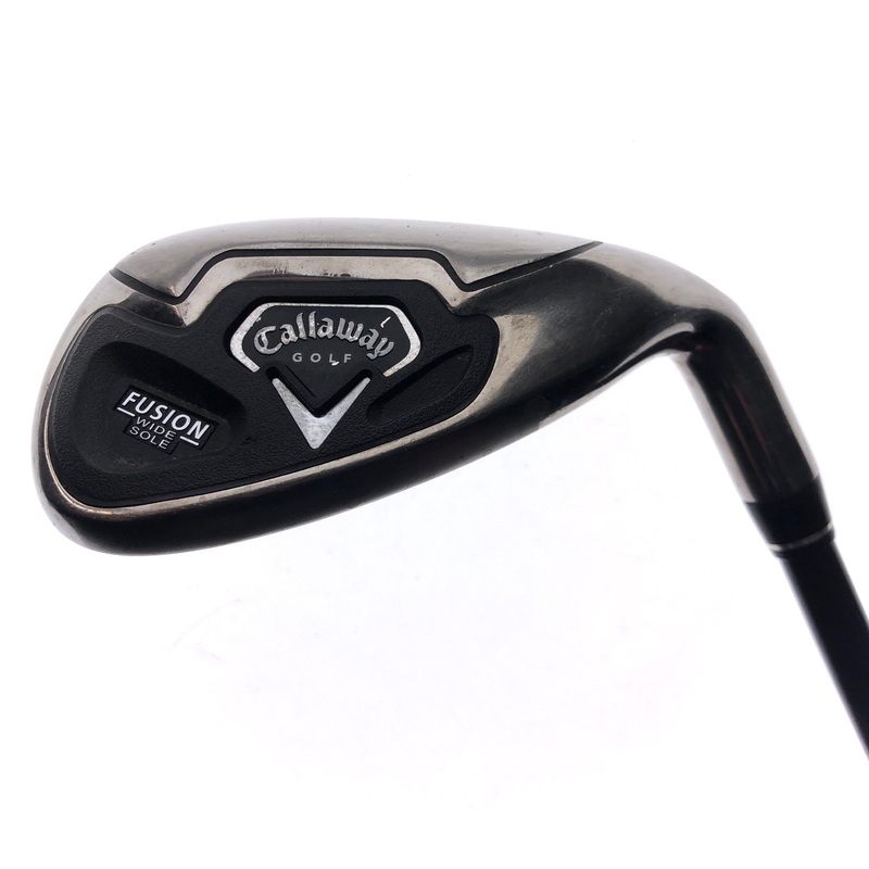 Used Callaway Fusion Wide Sole Sand Wedge Iron / 56.0 Degrees / Regular Flex