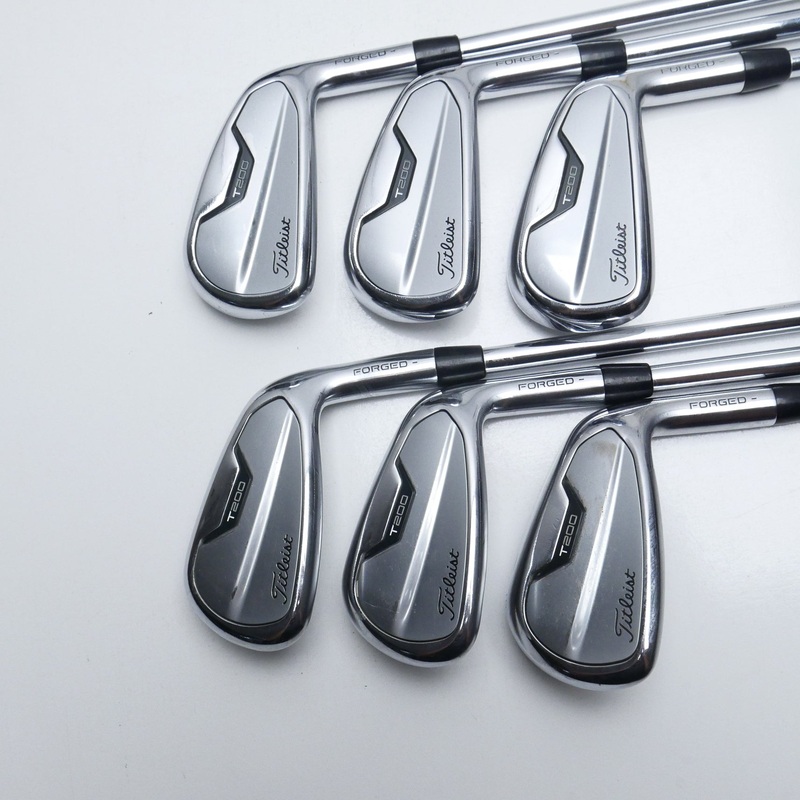Used Titleist T200 2021 Iron Set / 5 – PW / Stiff Flex