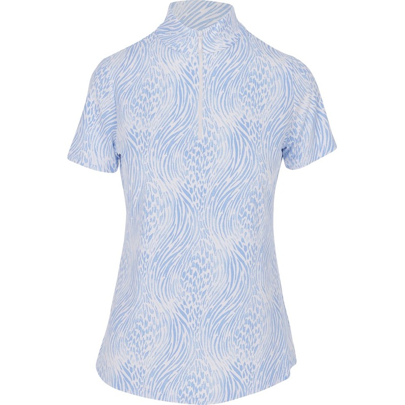 Women’s Alena Print 1/4 Zip Mock