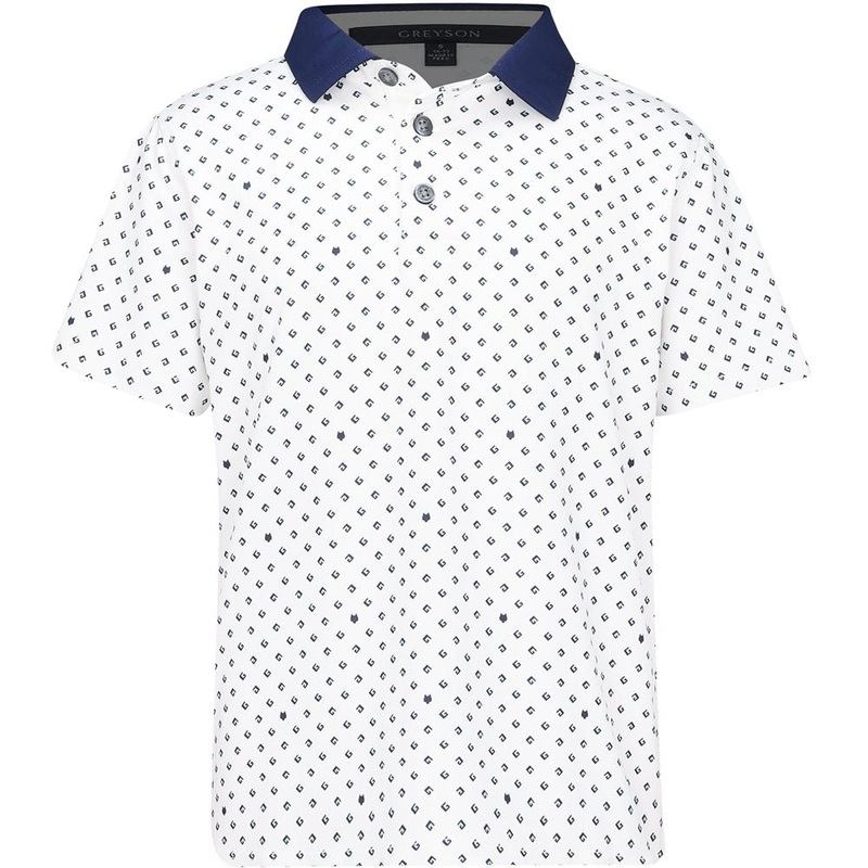 Boys’ G Squared Polo|Arctic|Small|Medium|Large