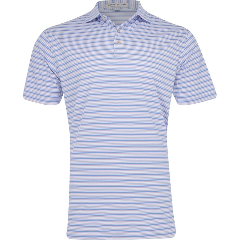 Creston Performance Mesh Polo|Liberty Blue|Small
