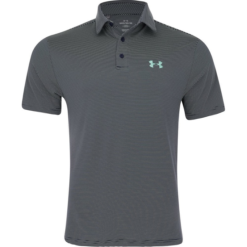 T2 Green Bridge Stripe Polo|Midnight Navy|Small|Medium|Large|X-Large|XX-Large