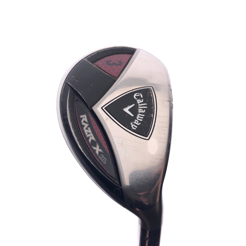 Used Callaway RAZR X HL 3 Hybrid / 21 Degrees / Regular Flex