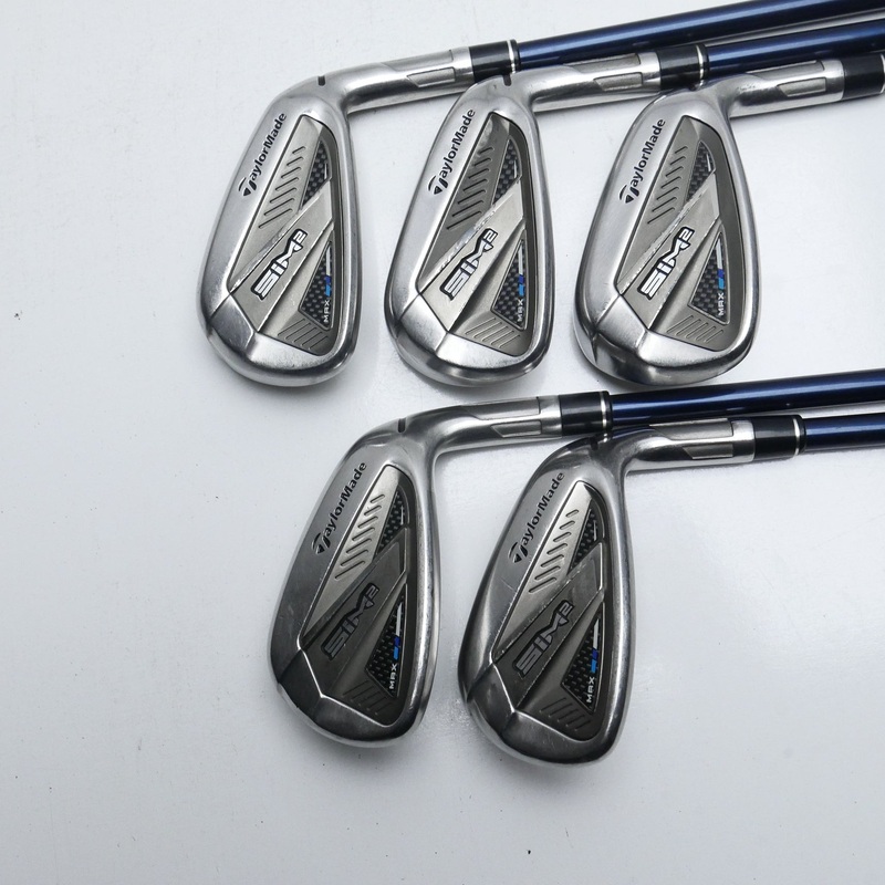 Used TaylorMade Sim2 Max Iron Set / 6 – PW / Regular Flex