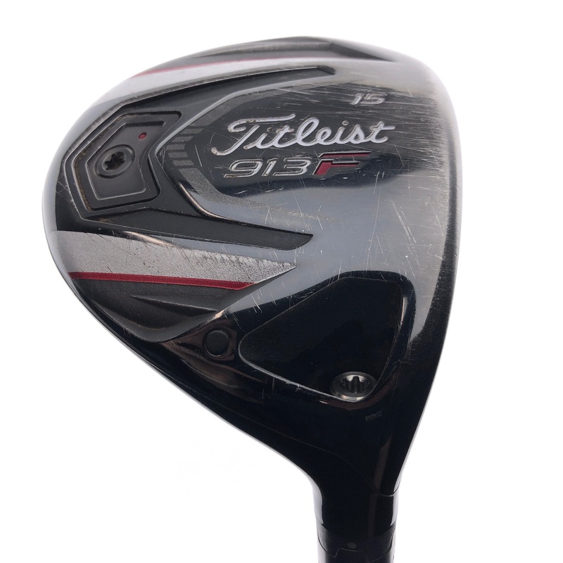 Used Titleist 913F 3 Fairway Wood / 15 Degrees / Stiff Flex