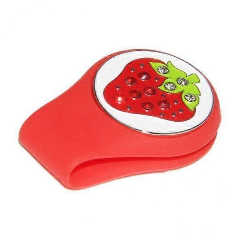 2x Golf Ball with Detachable Hat Clip