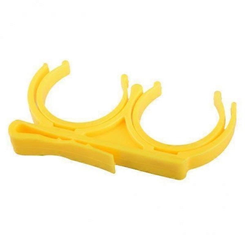 4xPlastic Golf Accessory Golf Ball Holder Clip Clamp for Golfer Yellow