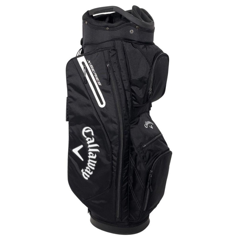 Callaway X Cart Bag 21|Black|Red/Black