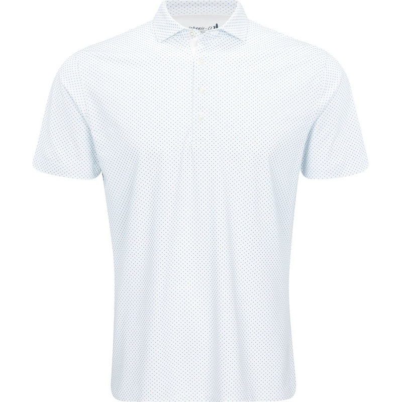Cason Print Performance Mesh Polo