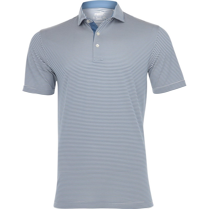 Isle Pique Polo|Blue Horizon/White Glow|Mauved Out/White Glow|Pele Yellow/White Glow|Small|Medium|Large|X-Large|XX-Large
